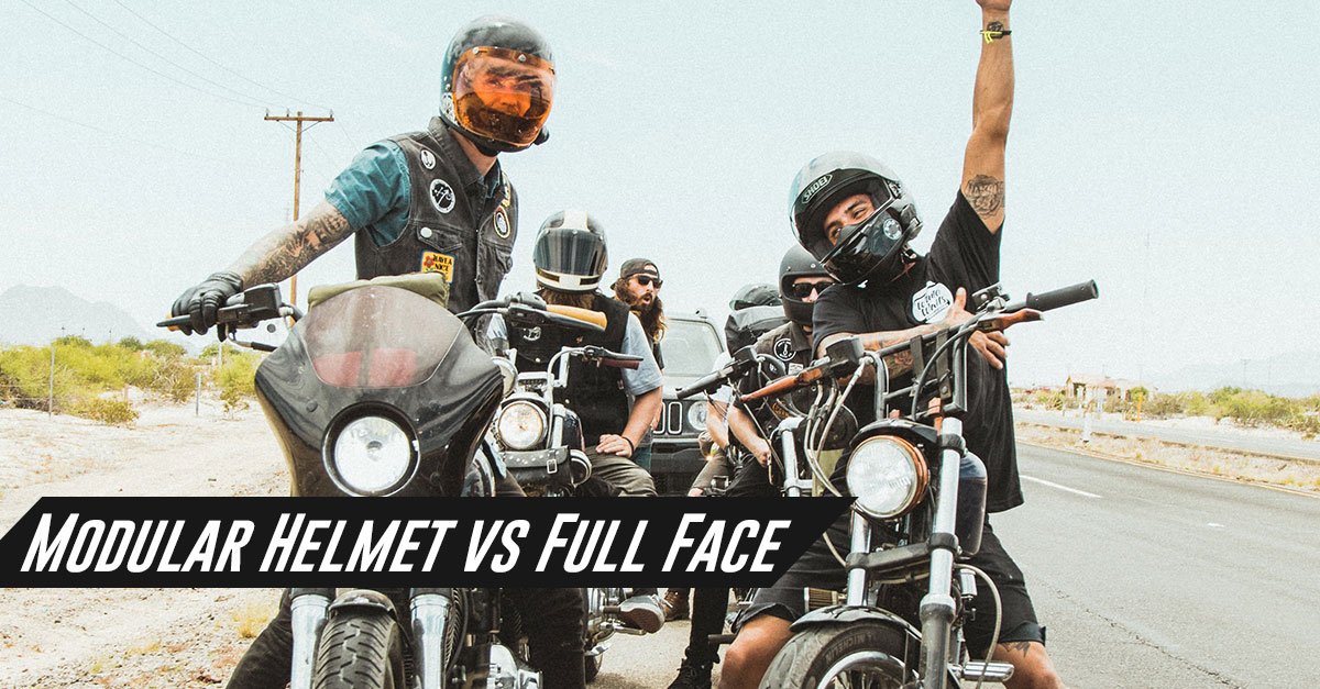 Modular Helmet vs. Full Face for Motorcycles, Dirtbikes, and More