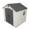small product image of Lifetime 6411 Outdoor storage shed for motorcycler