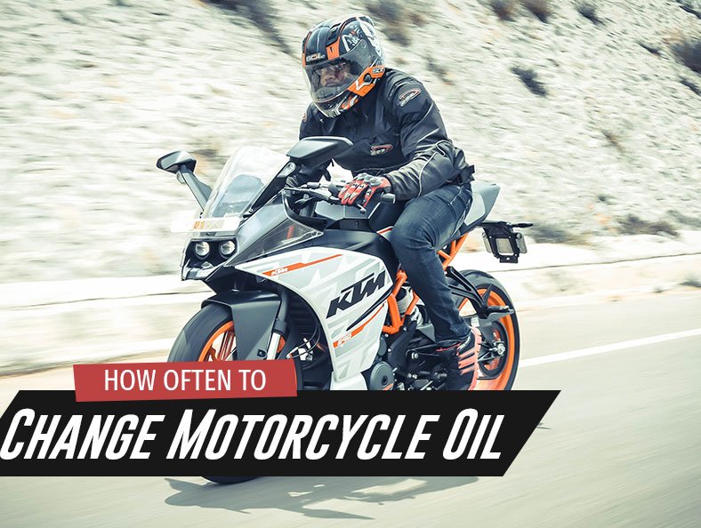 When should you change the motorcycle oil