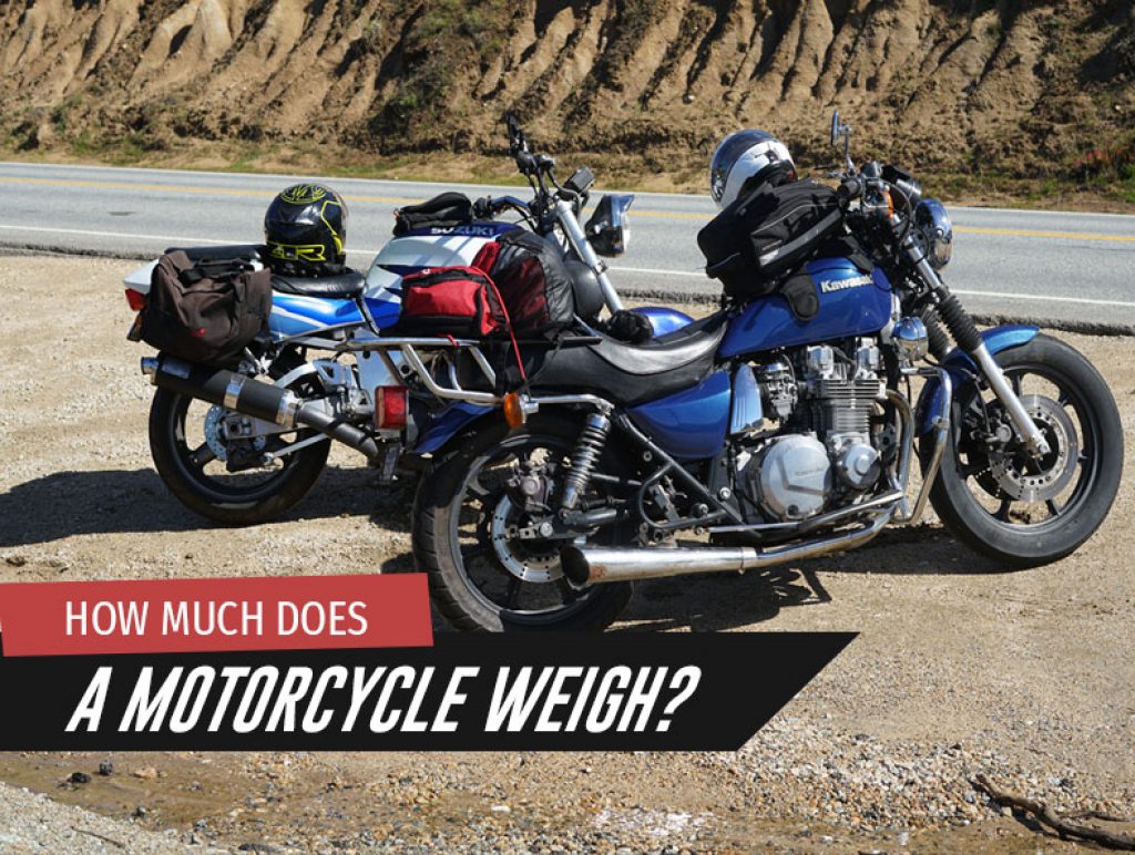 how to weigh a motorcycle