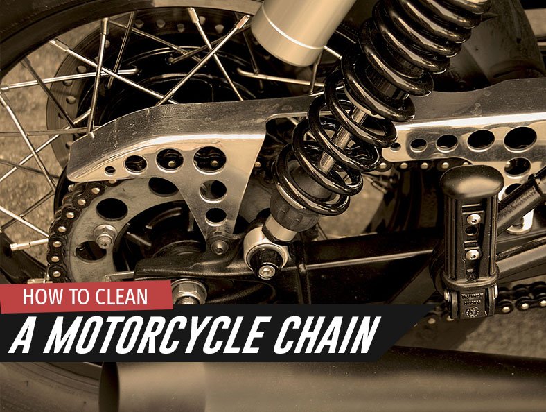 How To Clean a Motorcycle Chain