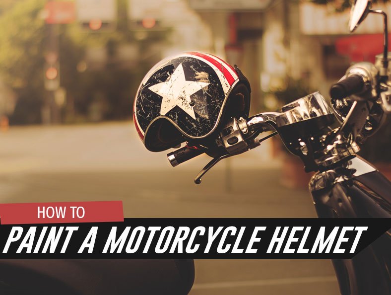 Learn How To Paint a Motorcycle Helmet