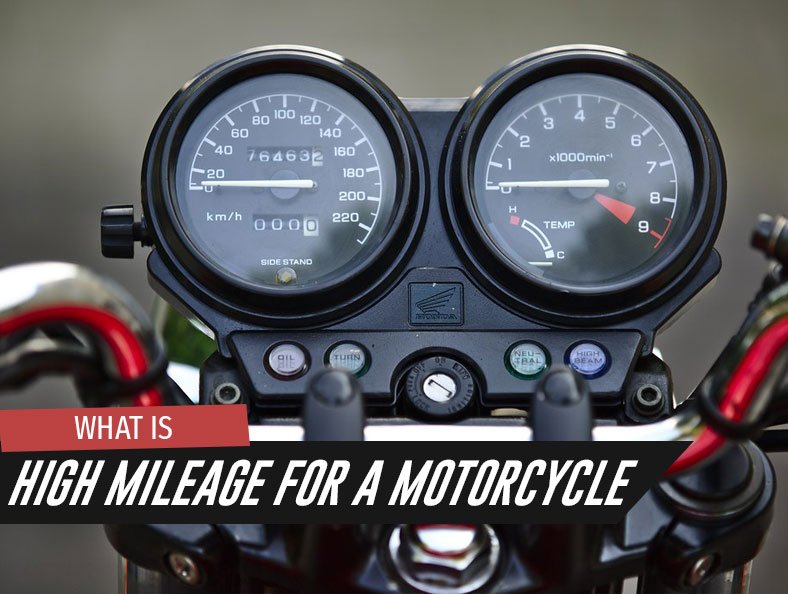 high miles on a motorcycle