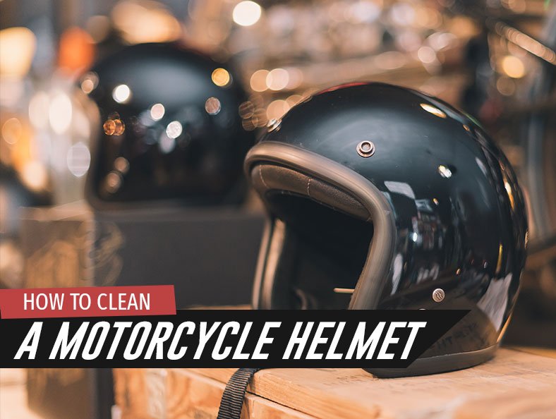 How To Clean a Motorcycle Helmet