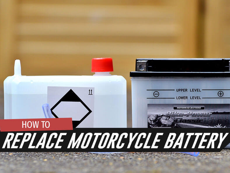 How To Replace Motorcycle Battery