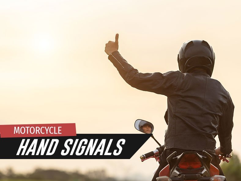 Learn International Motorcycle Hand Signals