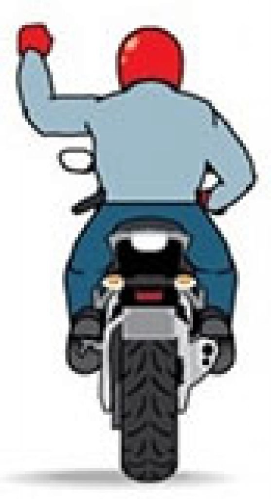 Motorcycle Hand Signals - What Do They Mean? | Road Racerz