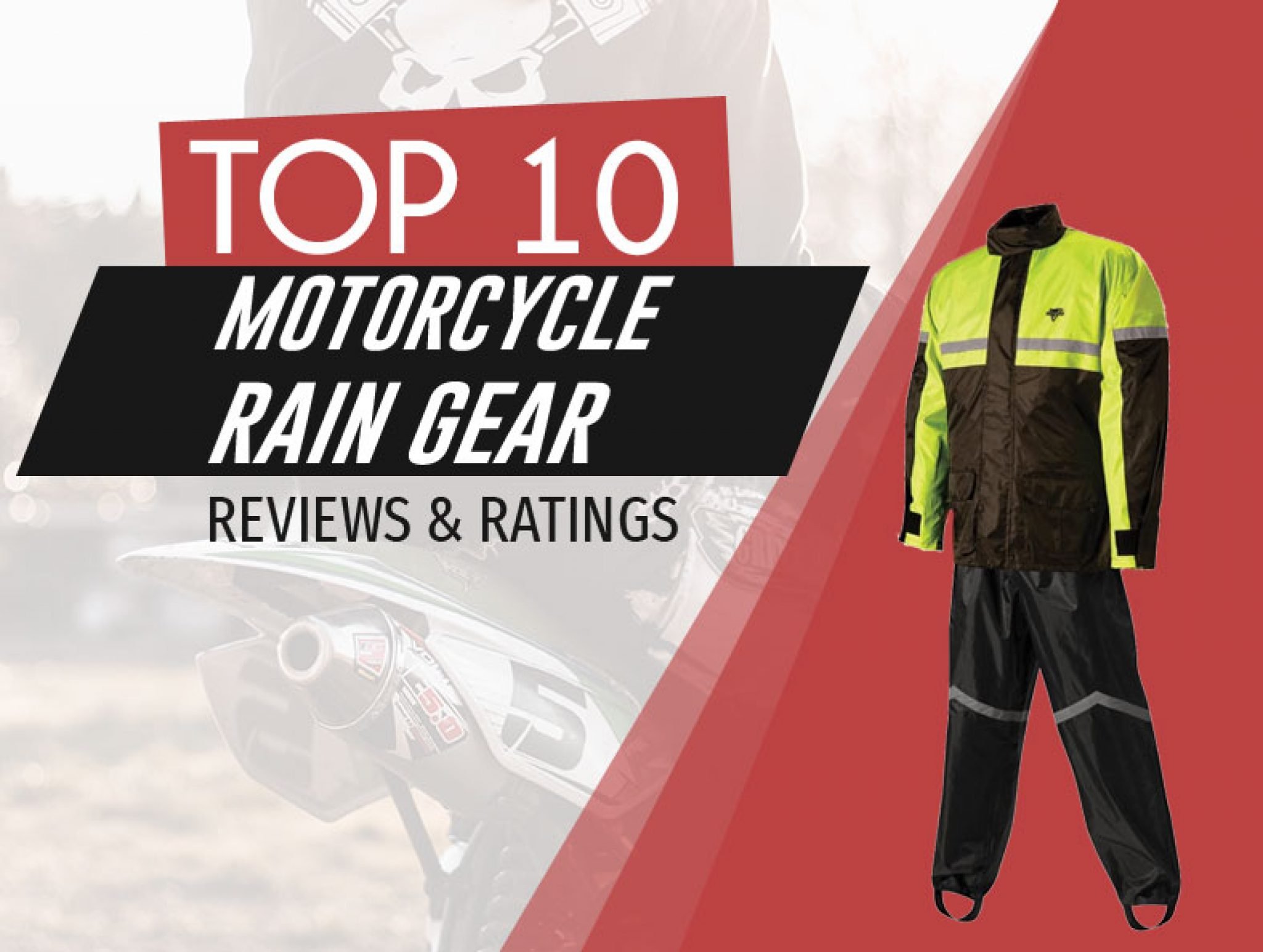 Best Motorcycle Rain Gear 2021 Reviews Road Racerz