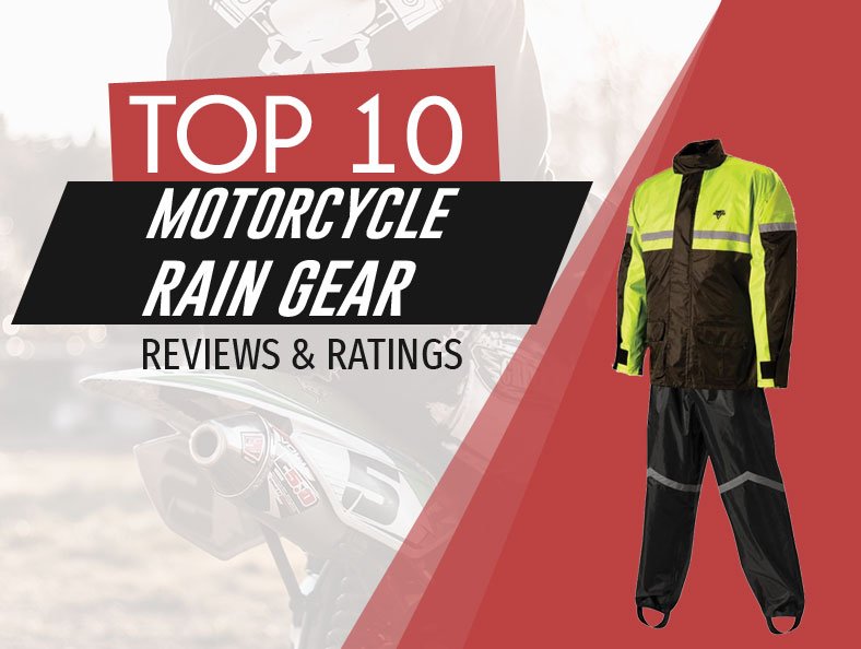 image of top rated motorcycle rain gear