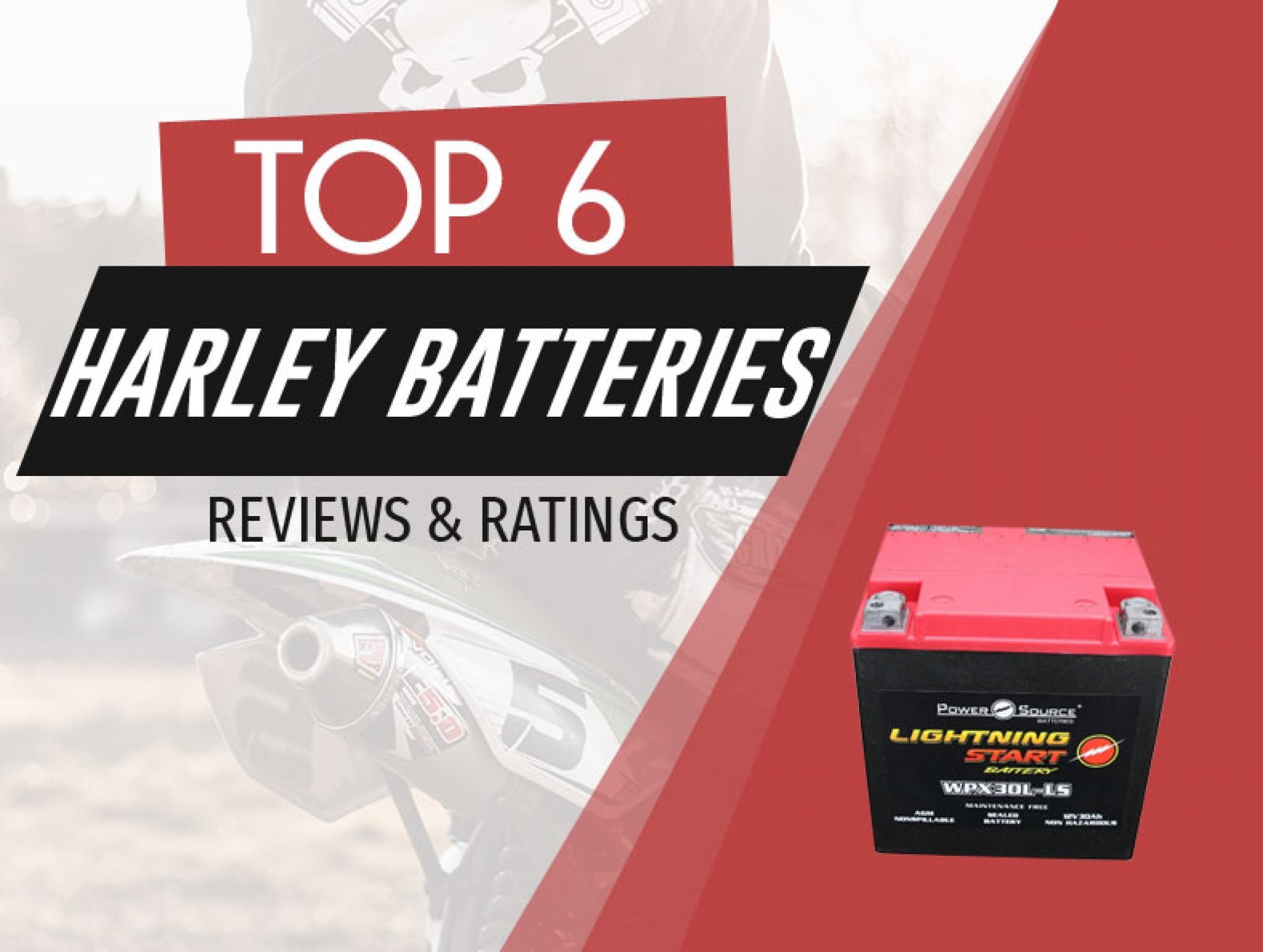 Best Harley Battery for 2021 Reviewed | Road Racerz